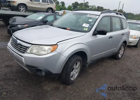 2010 Subaru Forester 2.5X from USA, damaged, VIN JF2SH6BC6AH790548